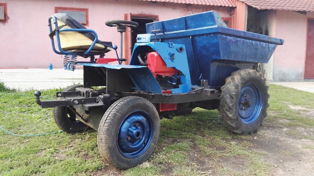 Wozidło budowlane z kolebą