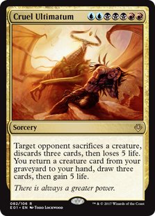MTG Cruel Ultimatum (Rare)