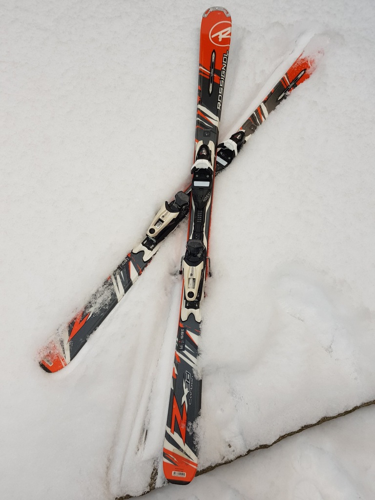 Narty Rossignol carbon 165cm all mountain carving