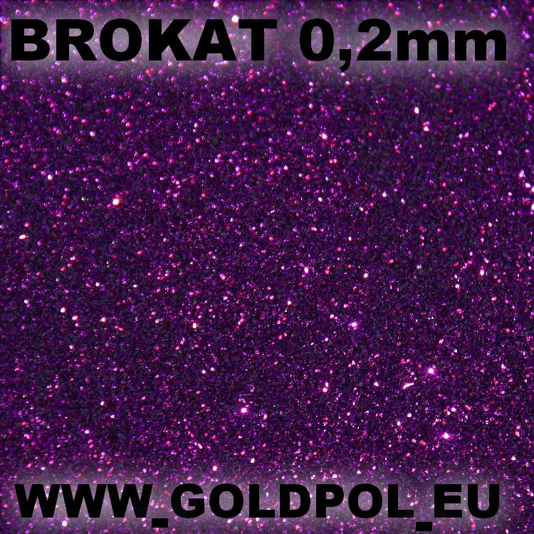 BROKAT 0,2mm FIOLETOWY farb fugi 100gHURTOWNIA9700