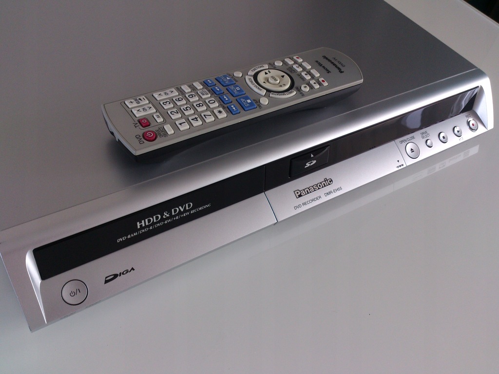 Nagrywarka DVD Panasonic DMREH55 JAK NOWA ! ! ! 7715310172