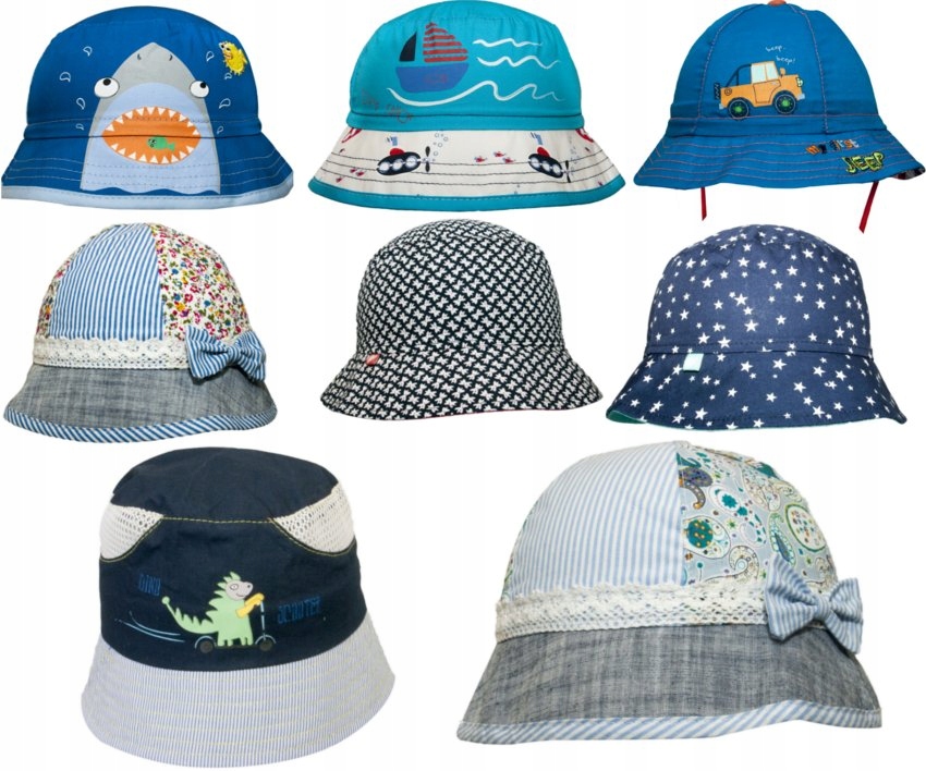 YO! Kapelusz Kapelusze czapka czapki na LATO 50 - 6760776024