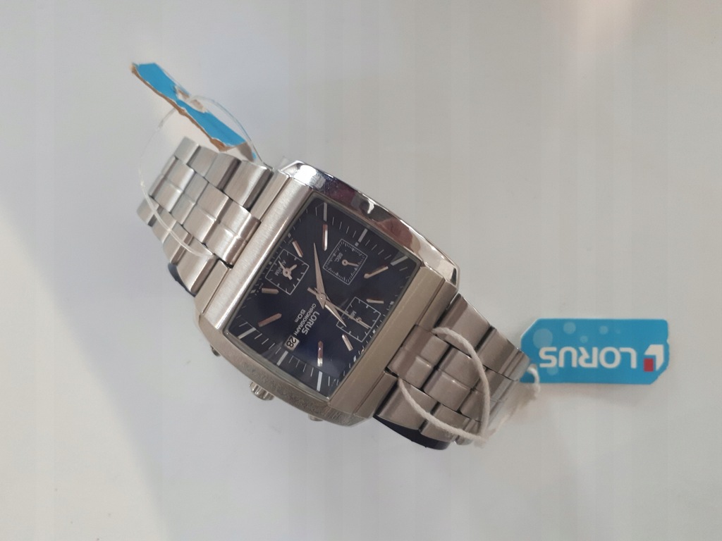 ZEGAREK MĘSKI LORUS RF363AX9 METKA PUDEŁKO 1225/18