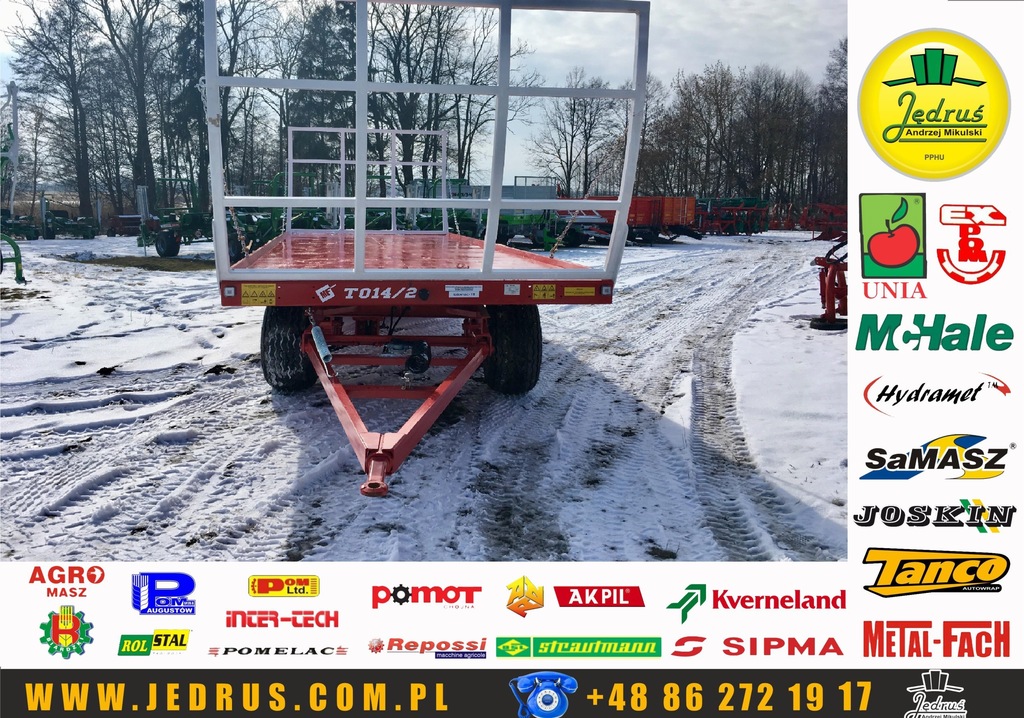 Przyczepa do bel METAL-FACH T014/2