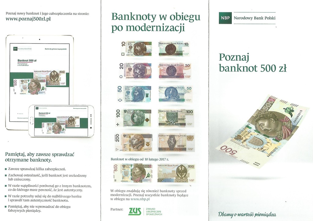 ==== Folder 2017 = BANKNOT 500 ZŁ ====