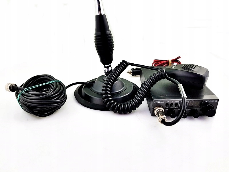 M-TECH LEGEND II CB RADIO + ANTENA