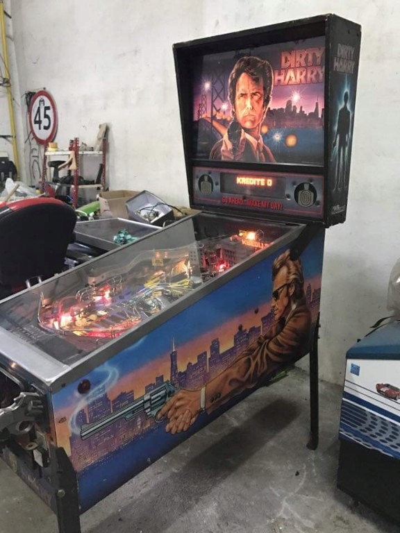 fliper pinball dirty Harry