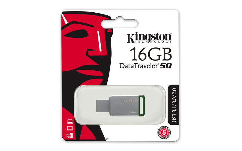 pendrive Kingston DT50 16GB 3.1 3.0