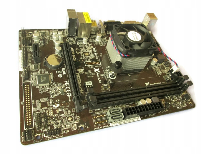 ASRock AM1B-MDH + AMD Sempron 3850 FS1b F-Vat !