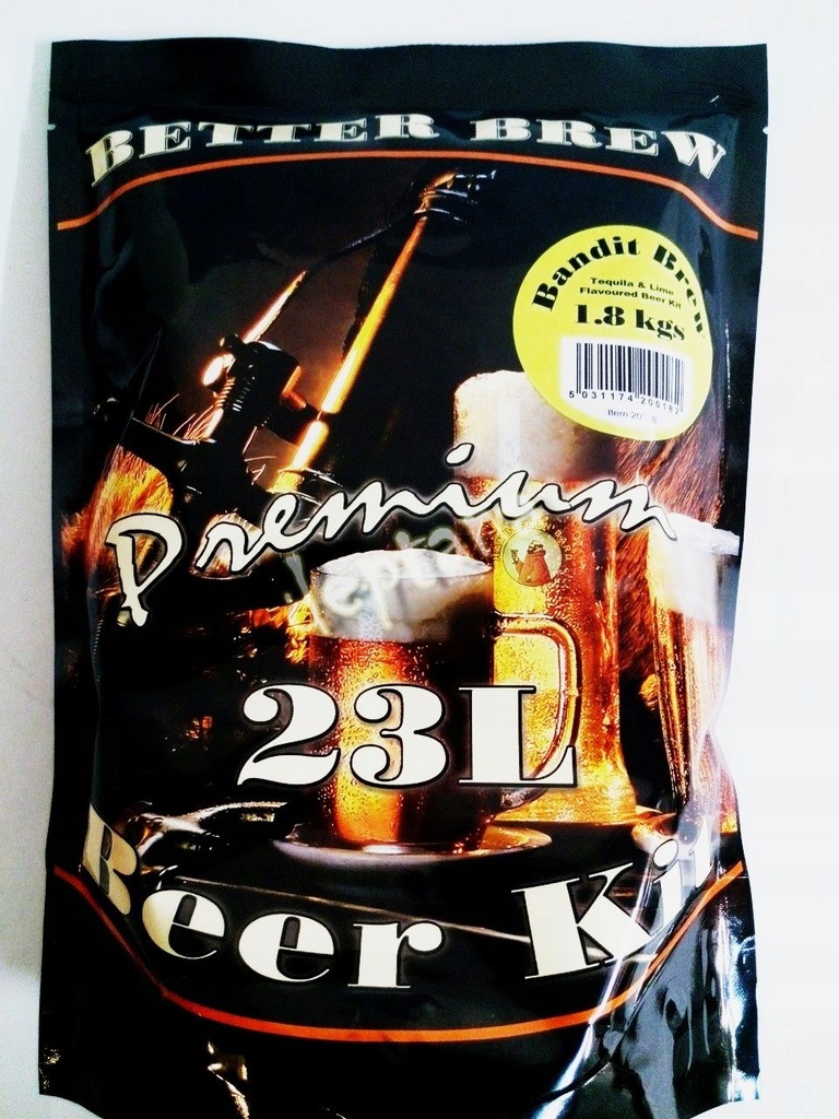 Piwo domowe BETTER BREW brewkit TEQUILA z LIMONKĄ