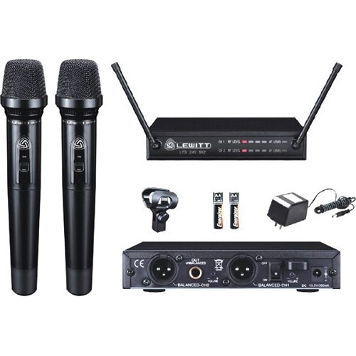 Mikrofony bezprzewodowe Lewitt LTS 240 Dual D