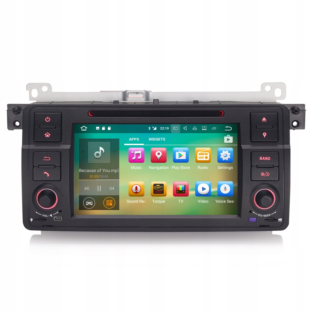 Radio DAB+ Tablet Android 7 GPS DVD SD BMW 3 E46