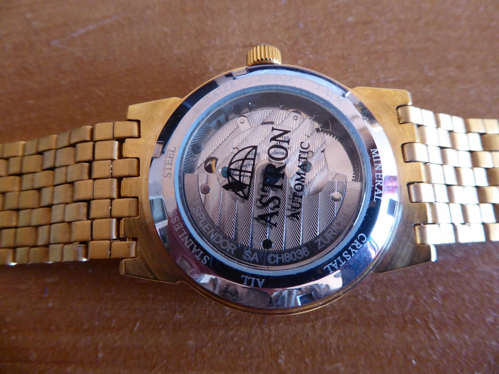 ASTRON AUTOMATIC SWISS MESKI NOWY ETUI 7473367002 oficjalne archiwum Allegro