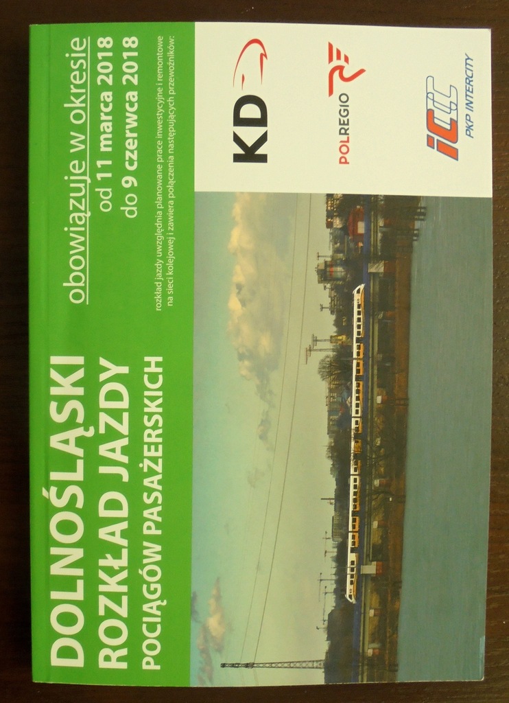 Książeczkowy Rozkład jazdy Koleje Dolnośląskie