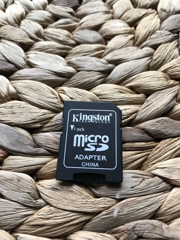 Adapter Kingston Micro SD czarny sprawny foto