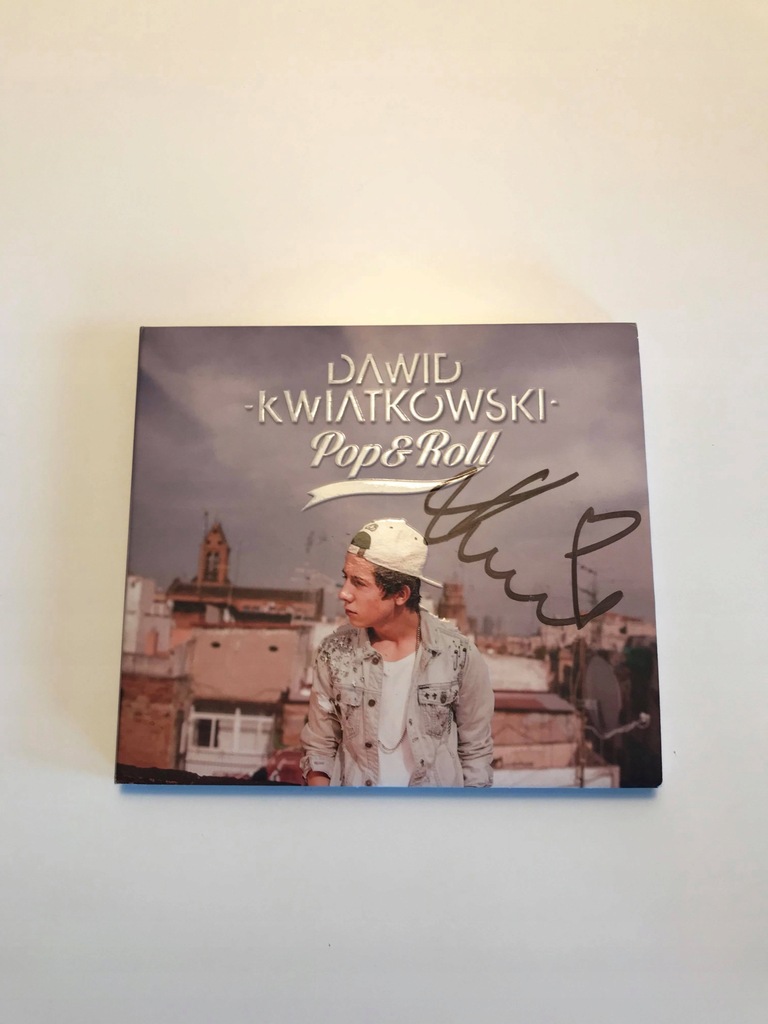 Dawid Kwiatkowski Pop&Roll z orginalnym podpis
