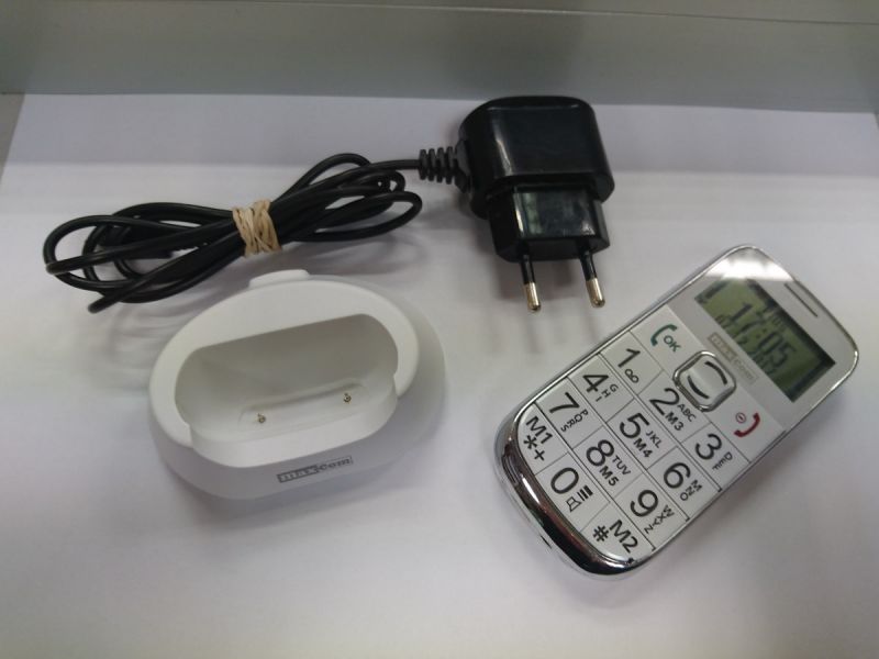 TELEFON MAXCOM MM460BB +ŁADOWARKA B/S POLECAM !!!