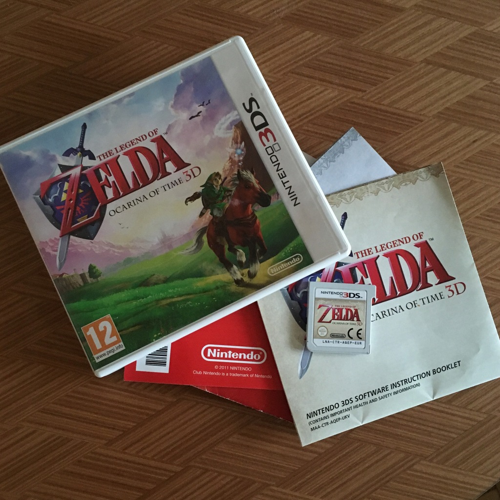 The Legend of Zelda: Ocarina of Time NDS RAR