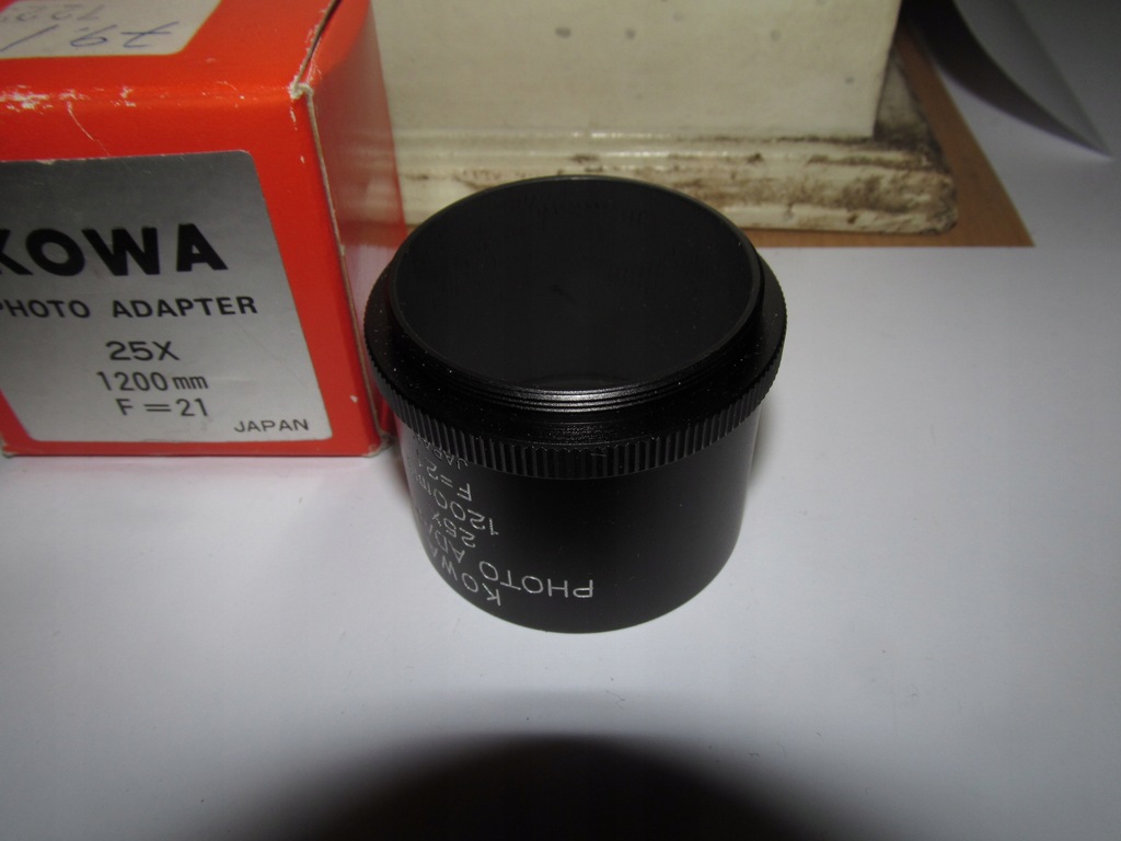 Kowa photo adapter 25x 1200 mm F = 21 - 7654262368 - oficjalne