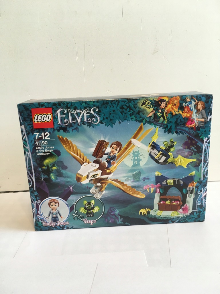 LEGO ELVES 41190 - Emily Jones Ucieczka Orła NOWY