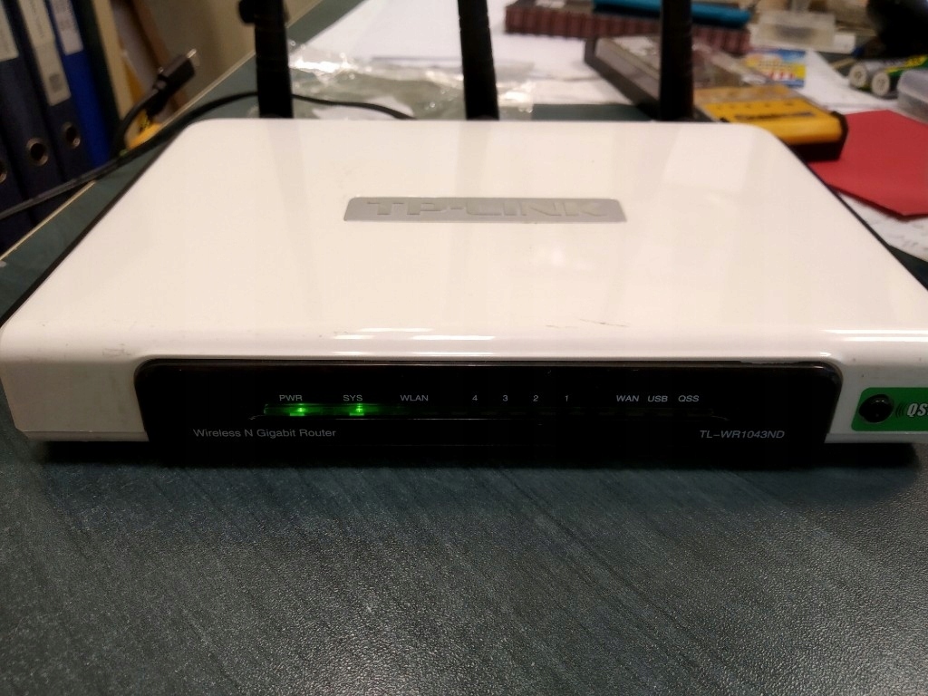Tp-Link TL-WR1043ND v1.8 64MB Mod Uszkodzony