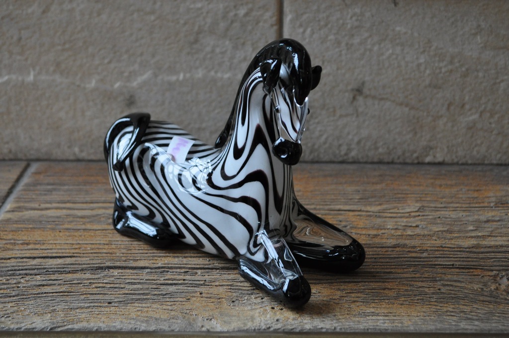 ZEBRA,SZKŁO WENECKIE MURANO.POLECAM