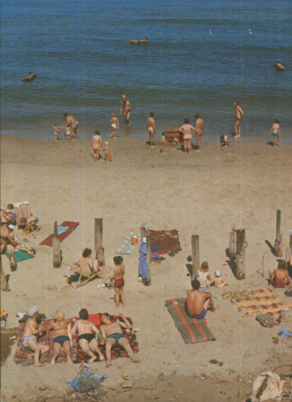 USTRONIE MORSKIE --- PLAŻA --- KOCE --- 1988