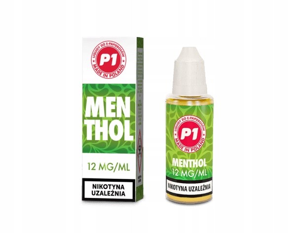 LIQUID papieros P1 MENTHOL Extra Strong 24MG 10 ML