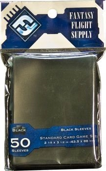 Standard Card Game Sleeves Pack - Black /FFG