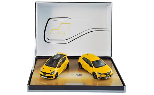 Set Renault Clio R.S.16 + Megane R.S 17 1:43 NOREV