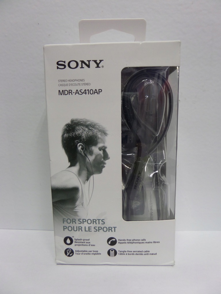 Słuchawki sportowe SONY MDR-AS410AP (T37137)