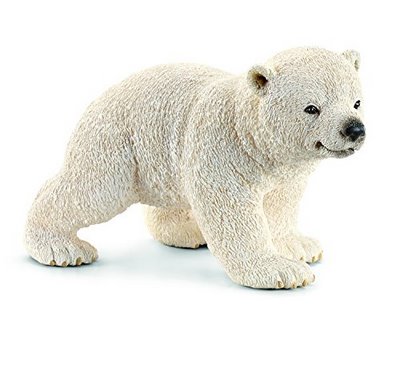 Schleich 14708 - Wild Life Polar bear cub, walking