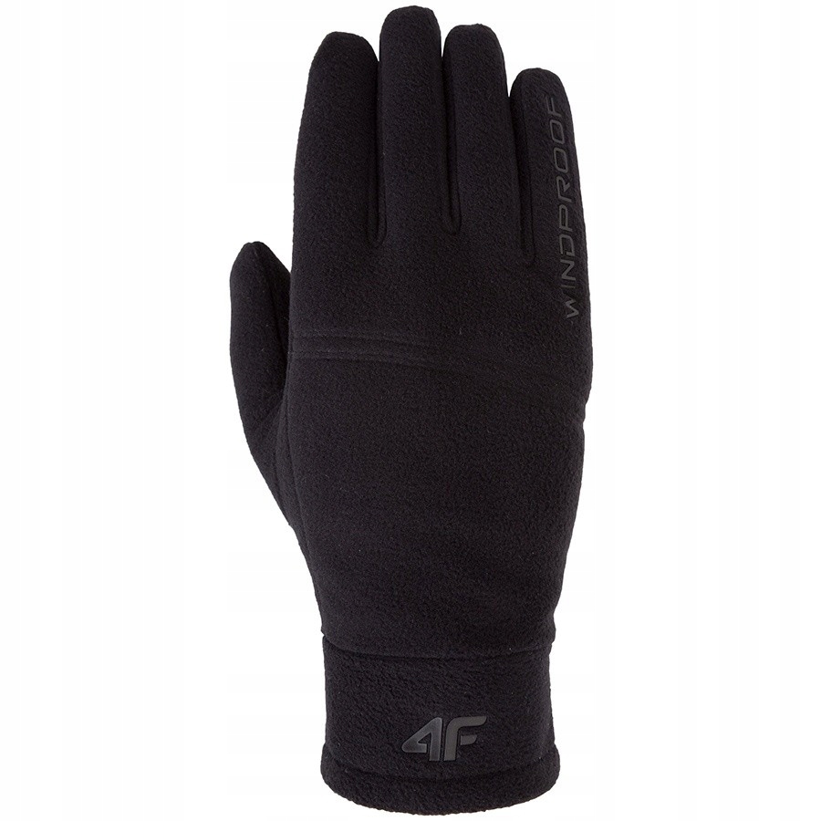 Rękawiczki zimowe 4F H4Z18-REU004 21S - CZARNY; M