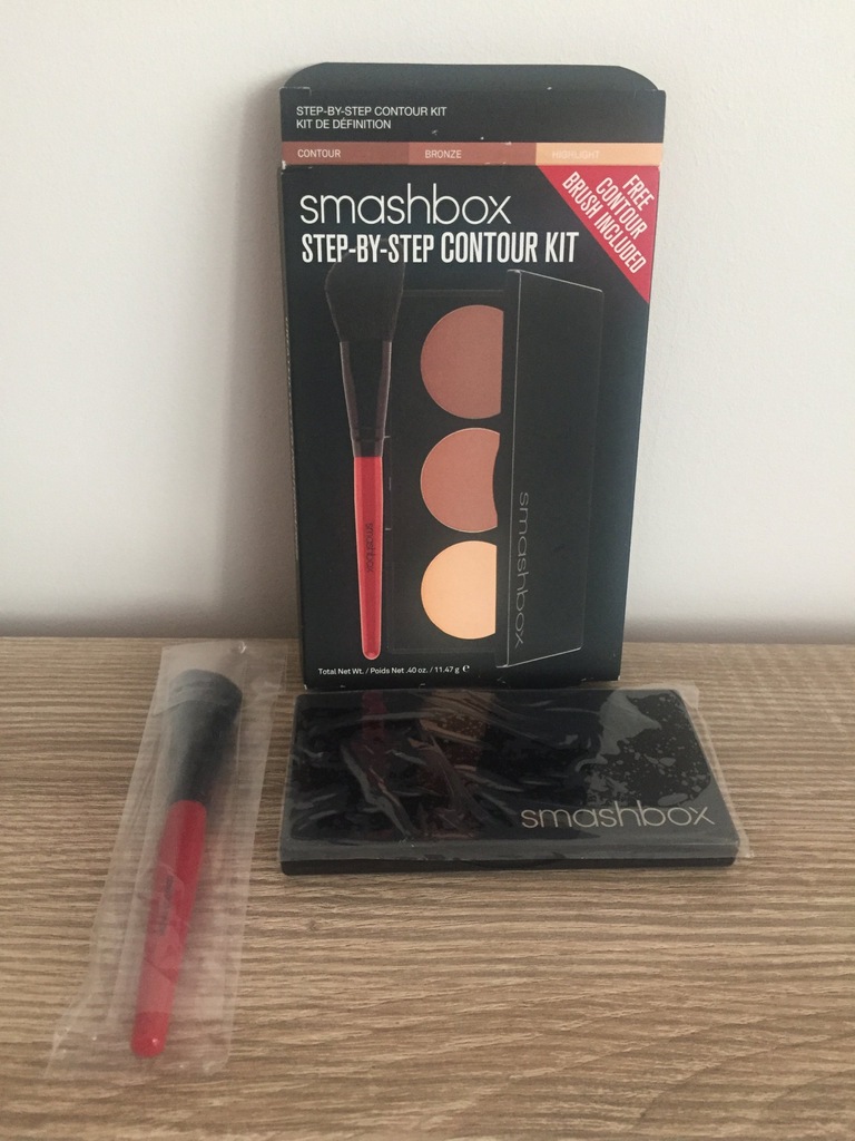 SMASHBOX Contour Kit Paleta do konturowania pędzel