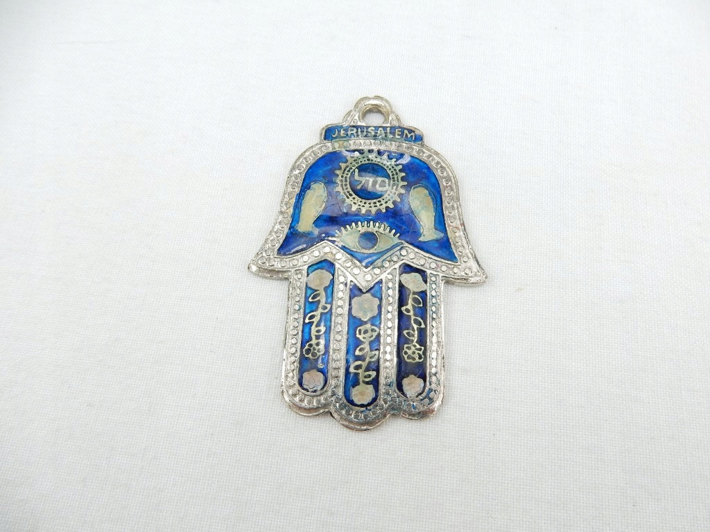 S3 KOLOROWY TALIZMAN RĘKA FATIMY NA ŚCIANĘ