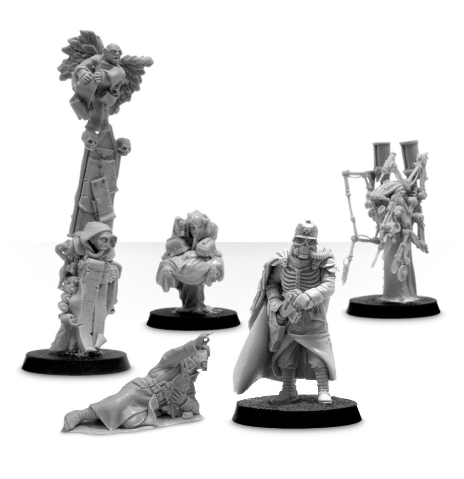 Death Korps Krieg Quartermaster and Retinue FW