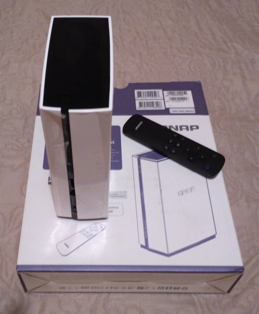 QNAP TAS-168 z HDMI android