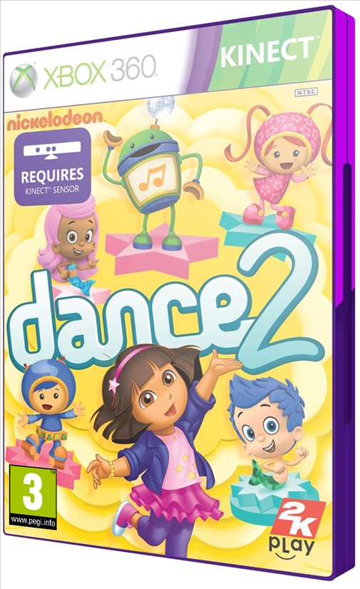NICKELODEON DANCE 2 KINECT XBOX 360 DORA DIEGO