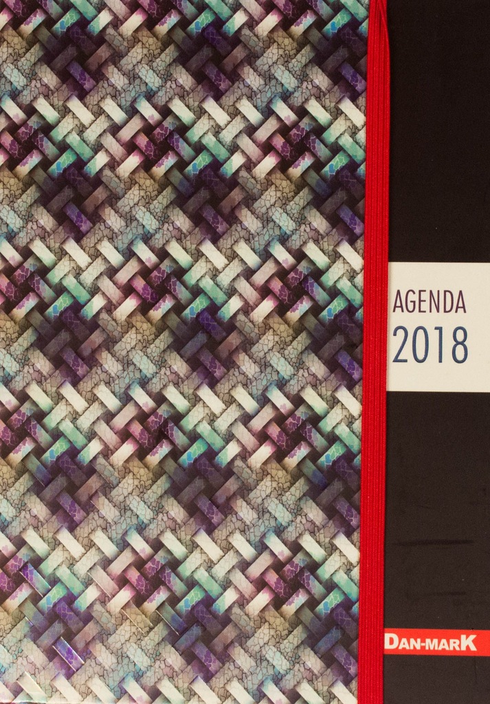 Kalendarz 2018 A5/320 Agenda  DAN-MARK lux