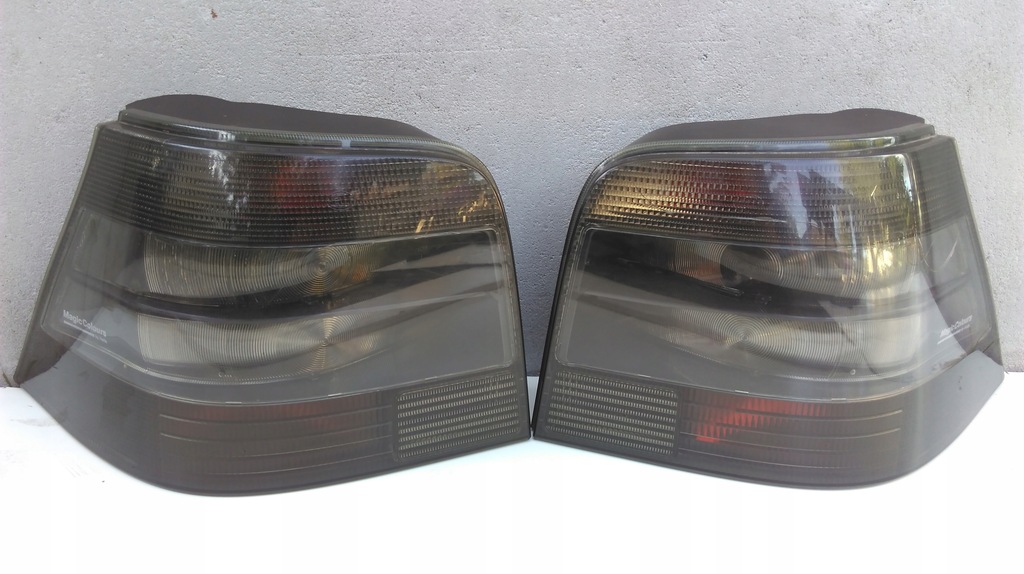 VW GOLF 4 LAMPY HELLA BLACK MAGIC KOMPLET ORYGINAŁ