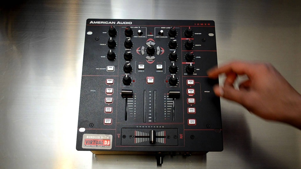 Mixer AA MXR-10 + Dedykowany Case + Virtual DJ