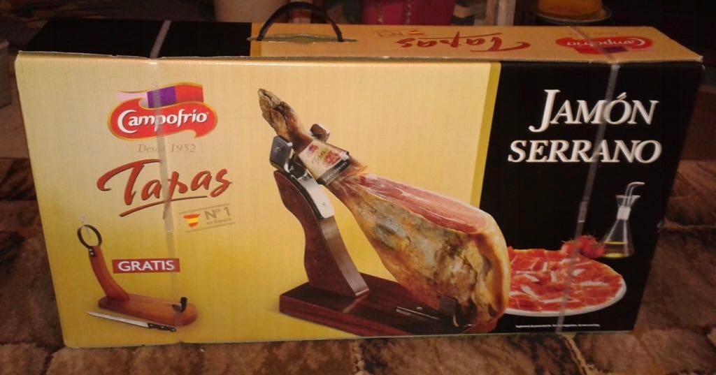 Szynka noga Jamon Serrano Hiszpania 7 kg