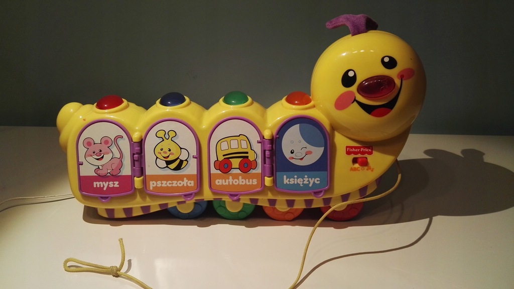 FISHER-PRICE - GĄSIENICA GAWĘDZIARKA