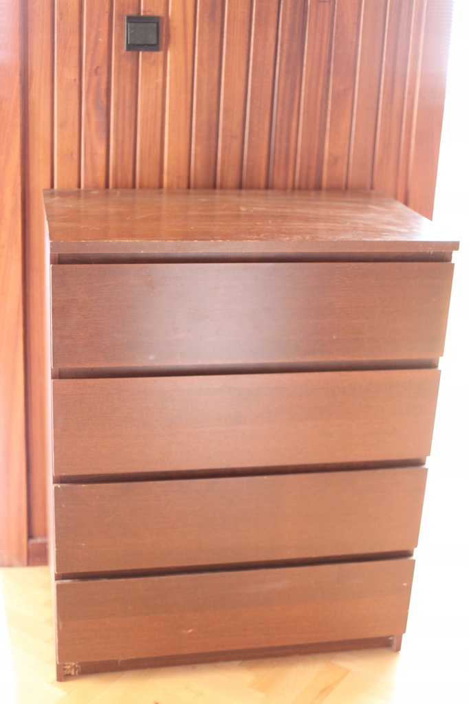 Komoda 4 szuflady Malm Ikea