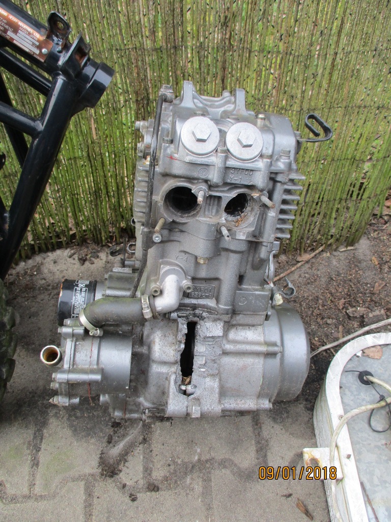 Yamaha YFM 660 Raptor silnik uszkodzony