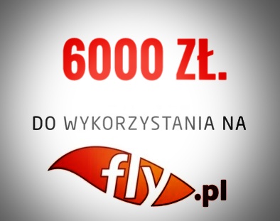 Bon Voucher wakacyjny Fly.pl 6000 zł. 
