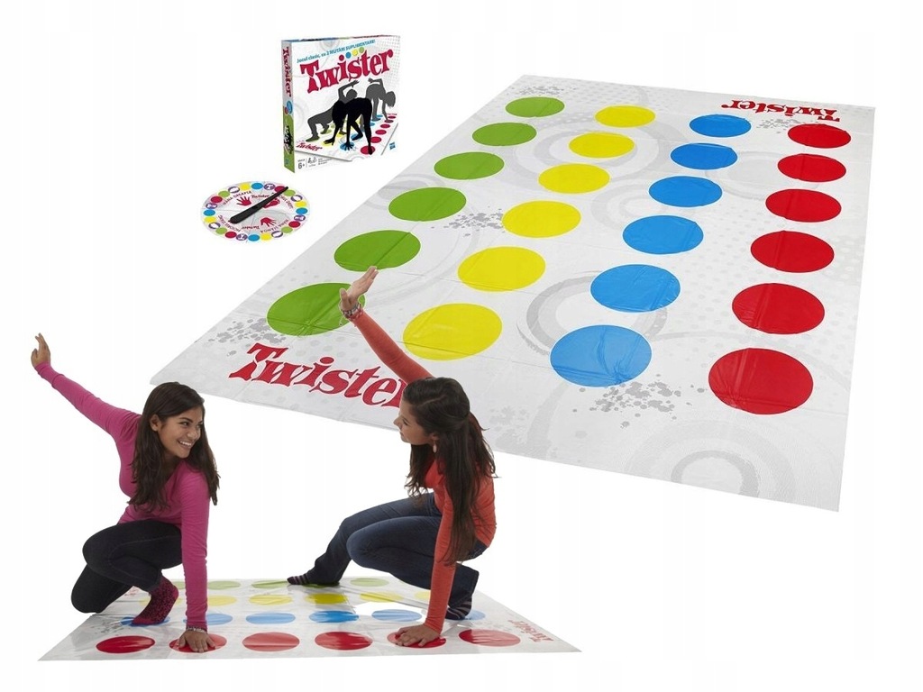 GRA TWISTER Hasbro TOWARZYSKA NA MACIE PL