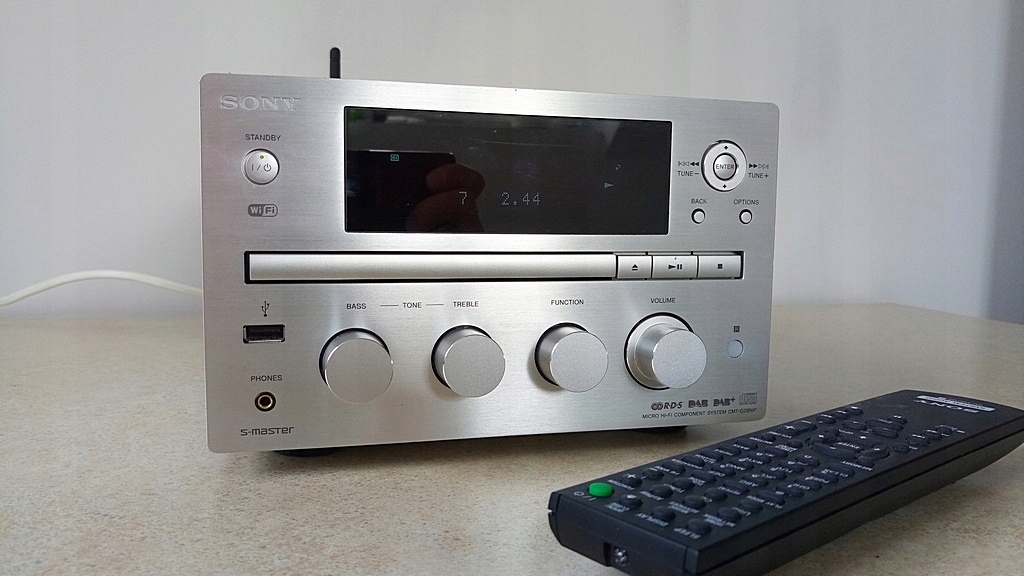 SONY HIFI MICRO WIEŻA CMTG2BNIP DAB, DAB+, WIFI 7535425321
