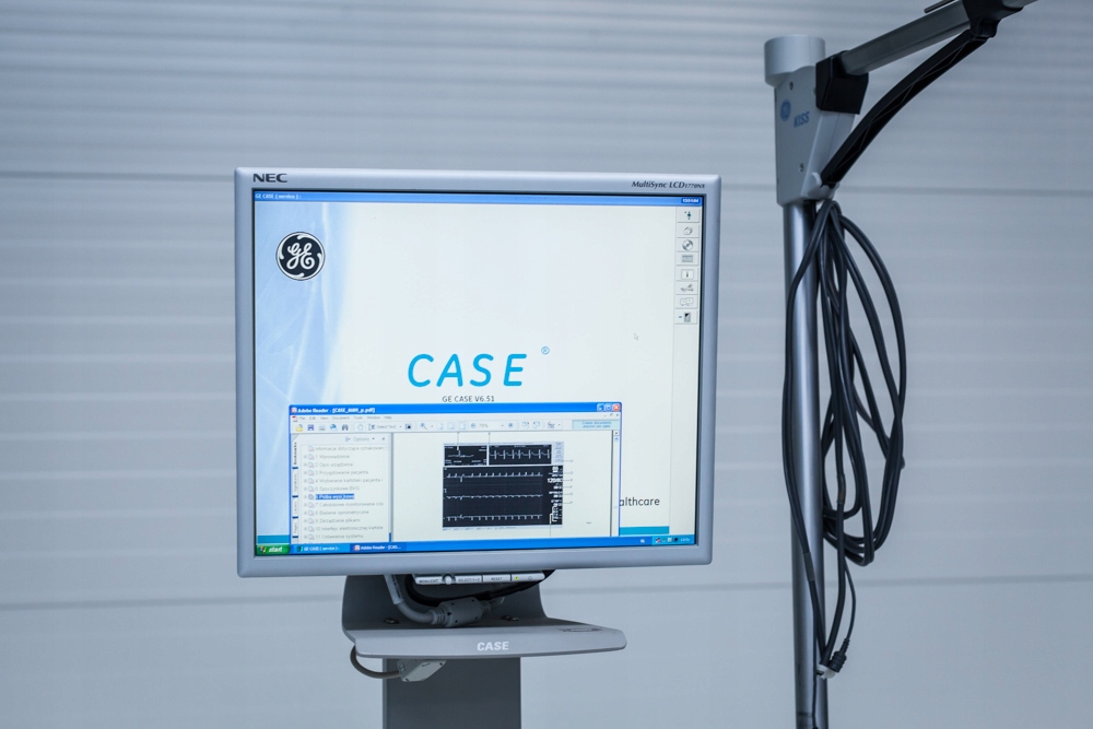 Zestaw do prób wysiłkowych GE CASE System oceny uk 7710406847