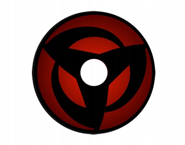 Kolorowe soczewki NARUTO Zerówka PARA + POJEMNIK